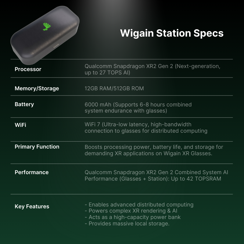 Wigain Omnision XR Smart Glasses